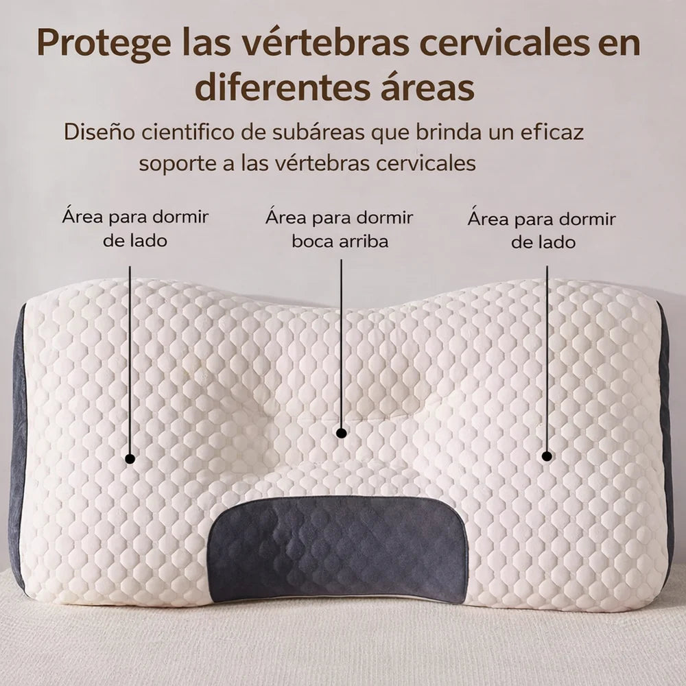 Combo 2x1 Almohada Ergonómica LeapOps™ Cervical Comfort