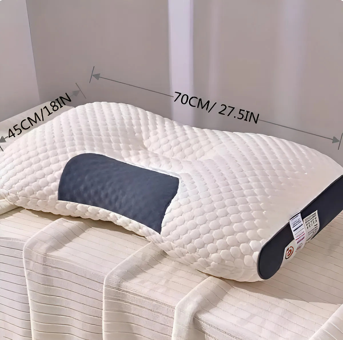 Combo 2x1 Almohada Ergonómica LeapOps™ Cervical Comfort