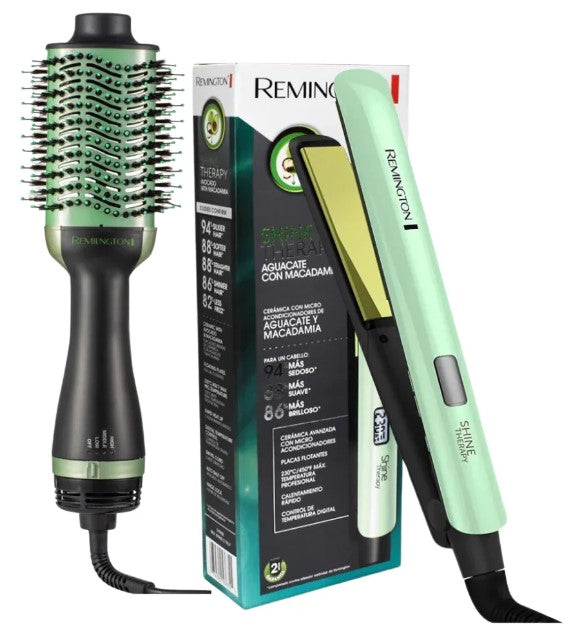 Combo aguacate 2x1 Cepillo y Plancha Profesional 2026