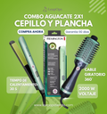 Combo aguacate 2x1 Cepillo y Plancha Profesional 2026