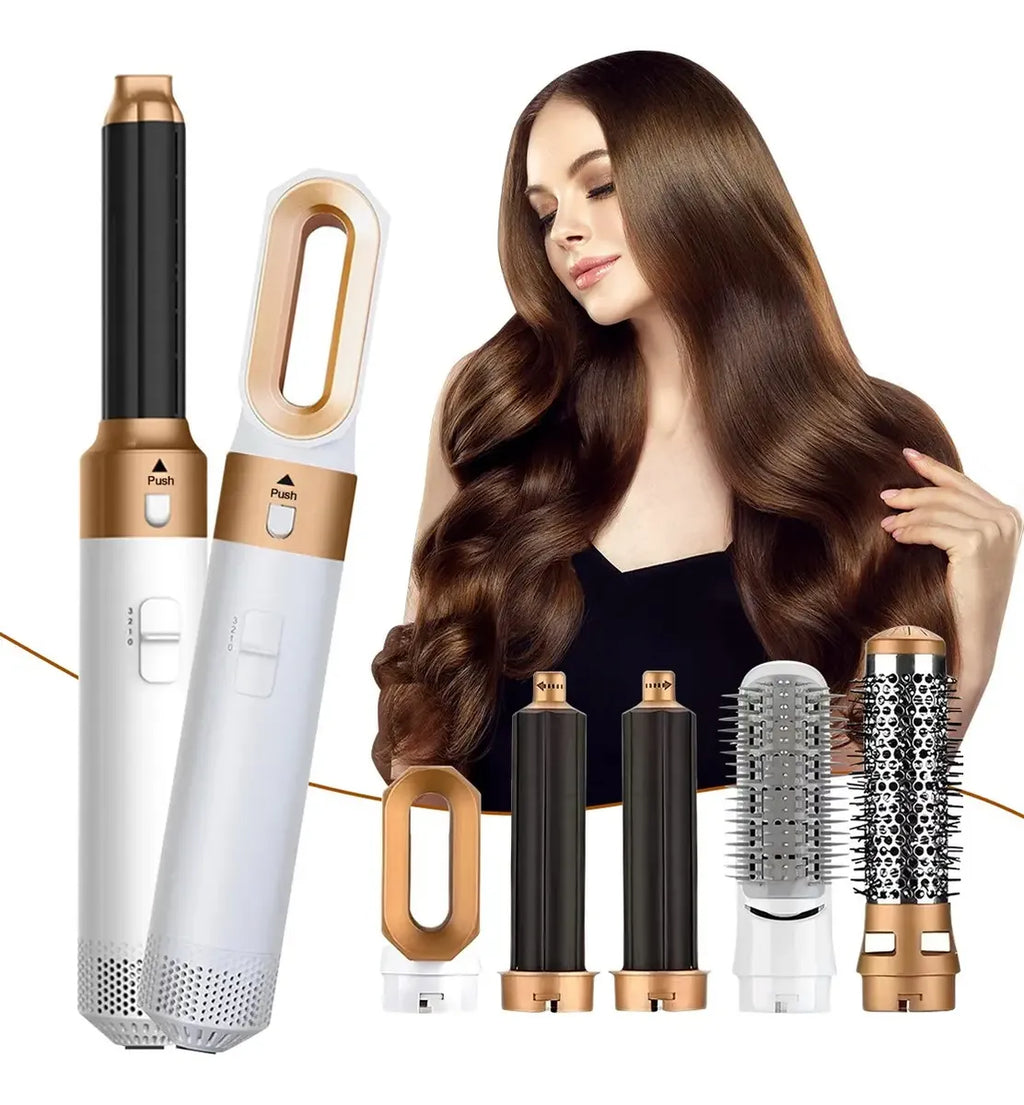🔥 Cepillo Multifuncional 5 en 1 Gold